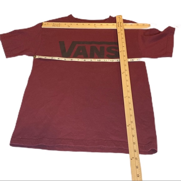 Burgundy Vans T-shirt 263 - Picture 3 of 4